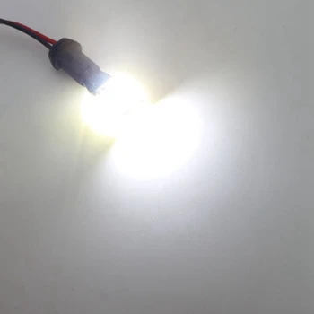 2vnt T15 12w COB Baltos LED Lemputės Atvirkštinio Lemputes Tesla 