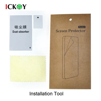 3* Aiškus LCD PET Shield Plėvelė Anti-Scratch Screen Protector Cover Žygiai 