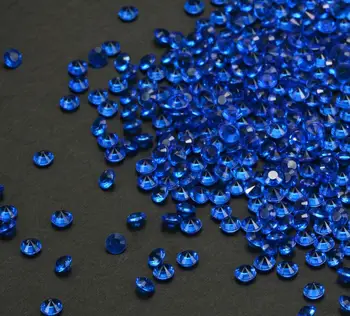 10 000 vnt 3mm Royal Blue Nurodė, Kristalai, Karoliukai Vestuvių Nuotakos Šalis Atostogų Mesti Konfeti Stalo Apdailos Drožlių