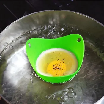 Non-stick Silikono Kiaušinių Brakonierius Virtuvės Dalykėlių maisto ruošimo Priemonės Atsitiktinai Spalva