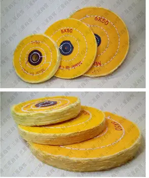 Abrazyvinės medžiagos, įrankiai pearl Flanelė ratų poliravimo diskai Medienos nuvarytas papuošalai akrilo ultra-fine poliravimo įrankiai