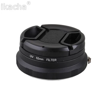 4 In1 Makro Objektyvo Reverse Adapter Apsaugos Rinkinys, skirtas Nikon D80 D90 D3100 D3300 D5100 D5300 D5500 D7000 D7100 52mm UV Filtras