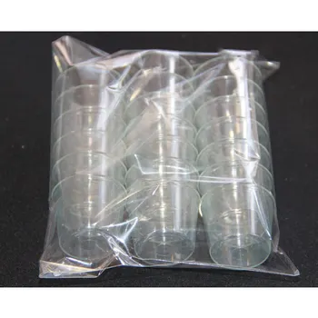 20PCS/DAUG Mini Ledo-formos Puodeliai Modeliavimas plastiko parfait miniatiūriniai stiklo Skaidraus stiklo Plastiko Dirbtinius Amatų #DIY053