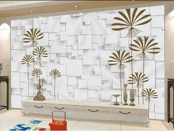 Individualizuotos fono paveikslėlį freskomis miško 3d tapetai modernus gyvenamasis kambarys freskomis 3d sienų freskomis tapetai