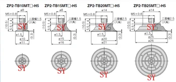 SMC penny formos chuck ZP2 - TB10 TB15 TB20 TB25 TB30 MTS/MTN - H5 asamblėja
