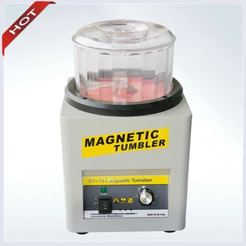 Magnetinio Poliravimo Mašina Magnetinis Masažuoklis Juvelyriniai dirbiniai Mašinos ir Įrankiai Talpa 600g Laiko Akrobatikos 0-60min