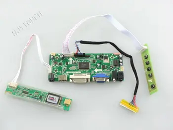 HDMI DVI VGA AUDIO LCD LVDS Valdiklio plokštės HDMI už N154I2-L02 15.4 colių, 1280x800 CCFL LVDS LCD Ekranas aviečių pi