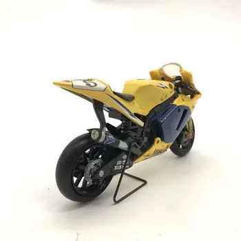 Nauja YJ 1/18 Masto Lenktynės Motociklai Modelis Žaislai YAMAHA M1 GP #5 Diecast Metal Motociklo Modelis Žaislas Dovana/Vaikams/Kolekcija