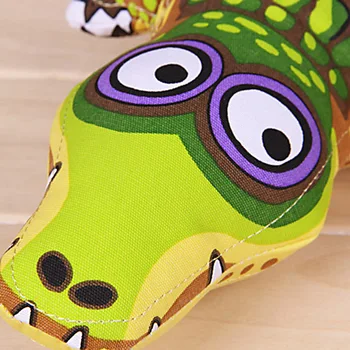 Šunelis Krokodilas Trainging Kramtyti Žaislą Šuniuką Kaimanų Squeaker Piskliwy Pliušinis Garso Išskleidimo Bite Žaisti Žaidimą Reikmenys Naminių Produktų