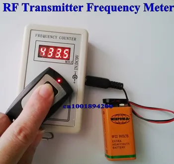 Dažnio indikatorius detektorius cymometer Nuotolinio Valdymo Pulteliu dažnio matuoklis skaitytuvas dažnio matuoklis, wavemeter 250-450MHZ