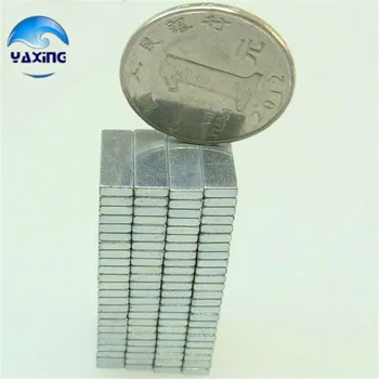 Neodimio Magnetas 100vnt 15x4x2mm Blokuoti Magnetai, Retųjų Žemių Neodimio Nuolatinis Magnetas Stačiakampio formos Magnetas