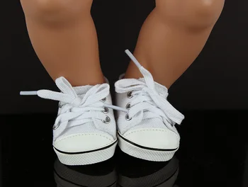 Lėlės priedai ,balti batai tinka 43cm Baby Born zapf, Vaikams geriausia Gimtadienio Dovana