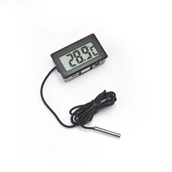 1Pc LCD Skaitmeninis Termometras už Šaldiklio Temperatūra -50~110 laipsniu, Šaldytuvas, Šaldytuvo Termometras Nemokamas Pristatymas