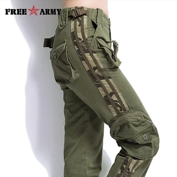 Prekės Plus Size Unisex Krovinių Kelnės Atsitiktinis Jogger Pants Mens Karinės Armijos, Žalios Kelnės Kamufliažas Sweatpants Taktinės Kelnės Chaki