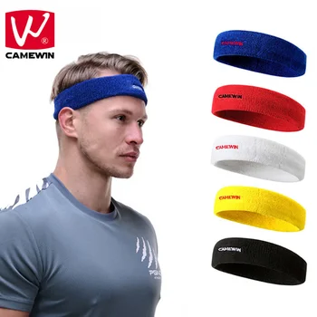 CAMEWIN 5 vnt raudonos spalvos juosta ant galvos Super Brand Badmintono, krepšinio, Futbolo, Beisbolo Galvos raudonos spalvos juosta ant galvos ir Vyrams, ir Moterims, 1 Maišas=5 Vienetų