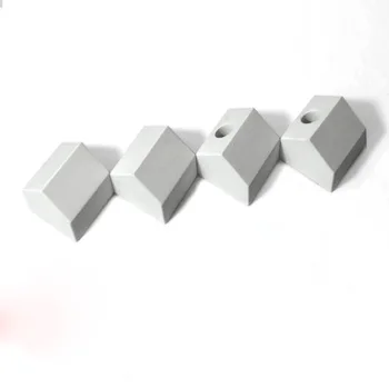 Cemento namas pen Trojos papuošalai balta betono raštinės reikmenys stovo gimtadienio dovana silikono formos