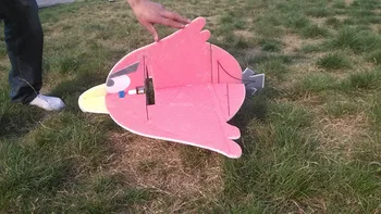 RC Modle fiksuoto sparno plokštuma, elektros, nuotolinio valdymo paukščio skrydžio vidurio maitinimo rinkinys 9mm ELP naudotis mašina