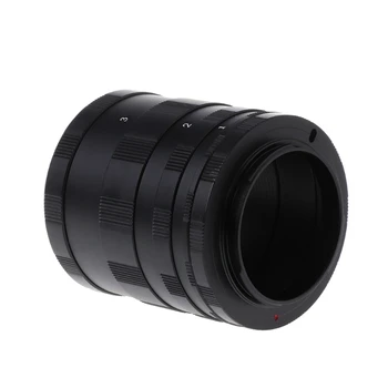 OOTDTY Macro Extension Tube Žiedai Nustatyti Rankinį Fokusavimą Sony E Mount NEX Fotoaparatą A7 A5100
