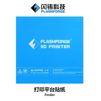Flashforge 3D spausdintuvas flash mesti spausdinti lipdukas statyti skardos juostos Kūrėjas Pro/Svajotojas/finder Technologijos, Reikmenys