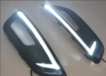 EOsuns LED dienos veikia šviesos DRL Už Ford focus 4 iki m., belaidžio tinklo jungiklis kontroliuoti, išjunkite ir tamsos stilius
