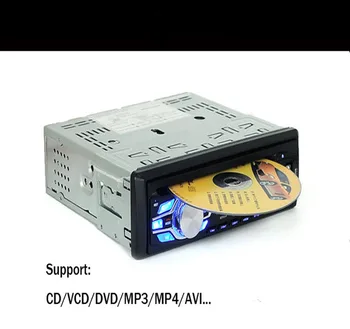 Universalus vienas din 1 vieno geriausios kainos Automobilių DVD Grotuvas, CD, USB, SD, FM Auxin 
