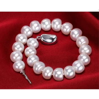 WATTENS Aksesuarai, pakabukai 925 sterlingas sidabro apyrankės,Originali natūralių perlų apyrankės moterims,Perlų papuošalai Meilės dovana