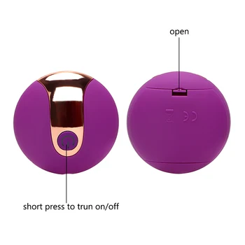 IKOKY Vibruojantis Kiaušinis Nuotolinio Valdymo Vibratoriai Sekso Žaislai Moterims Naudotis Makšties Kegel Kamuolys G-spot Masažas USB Įkrovimo