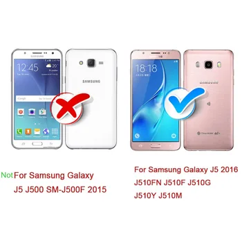 Nauja Kelių Spalvų Prabangūs Guma Matinis Plastikas Sunku Atveju CoverFor Samsung Galaxy J5 2016 J510FN J510F J510G J510Y J510M Atvejais