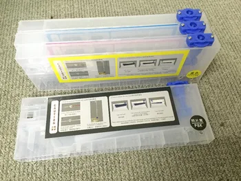 Plataus formato spausdintuvas CISS birių dažų sistemos kasetė Roland Mutoh Mimaki daugkartiniai rašalo kasetė