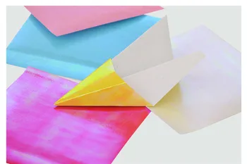 KARŠTO 10vnt 150mm*150mm Origami Rankų darbo popieriaus Pearl Gryna Spalva, modelis šviečia Sumaišykite 5 spalvų romantiška mėgėjams dovana užrašų knygelė