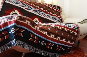 Kilim danga, sofa, svetainė, miegamojo kilimas verpalai dažyti sofa kilim antklodė turkijos etninės modelis Lovatiesė Gobelenas