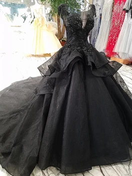 LSGT9574 juoda nėrinių gėlių backless nėrinių prom dresses duobute prabanga kada nors gana vestidos de festa longo internetu