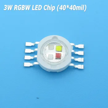 Didelės Galios RGBW LED 3W COB (Chip SMD LED Šviesos Šaltinis Etape Šalis Šviesos 