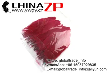 Padaryta CHINAZP Gamyklos 200pieces/daug Geriausios Kokybės Dažyti Raudona Žąsų Satinettes Palaidų Plunksnų