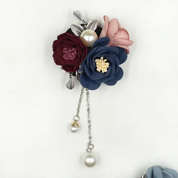Moterų gėlės kutais Sagė corsage aukštos kokybės saldus šviežios visas rungtynes, pin megztinis kailis suknelė priedai