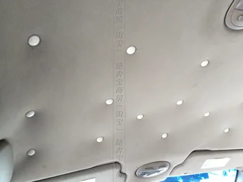 HARBLL100pcs Automobilių salono stogo remonto flanelė off tvirtinimo varžtai fiksuotojo plastmasės snap sagtis dekoratyvinis dangtelis dekoratyvinis dangtelis
