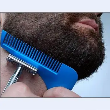 Geros kokybės barzda šukos barzda shaper kaip barzda stiliaus šabloną ūsai šukos už valsčiaus veido plaukų formavimo įrankis, AS SEEN ON TV