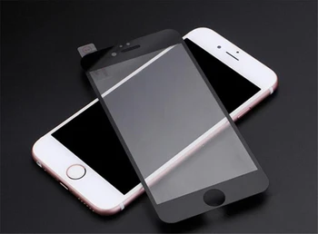 2vnt 0,3 mm 9H PILNAS draudimas 3D Grūdintas Stiklas iPhone 6 6s Screen Protector, Stiklo Plėvelė Premium Versija iPhone6 6s