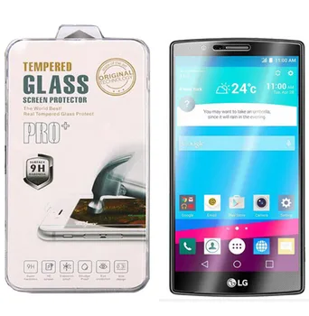 Anti-Sprogimo Flim Priekiniai Screen Protector For LG G4 Grūdintas Stiklas Naujas Atsargų + Sekimo