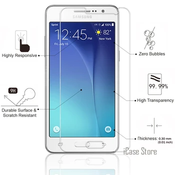 9H Premium Grūdintas Stiklas Screen Protector For Samsung Galaxy S3 DUETŲ S4 S5 Neo S6 A3 A5 2016 A510F Pastaba 2 3 4 5 Apsauginės Plėvelės