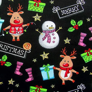 Delicated Kalėdų Dovana Sniego senį Aplinkos, Marginimo ir Dažymo Medvilnės Audinio quilting namų dekoro kratinys 50x140cm