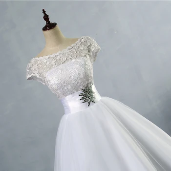 ZJ9033 nėrinių ilgai vestuvių suknelė nuotakos suknelės Duobute Crystal Beach suknelė dydis 2 4 6 8 10 12 14 16 18 20 22 24 26