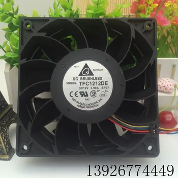 TFC1212DE 12CM 12038 12V 3.9 vėjai stiprintuvas ventiliatorius smurto