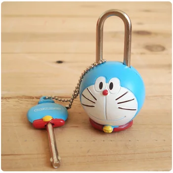 Mini Mielas Resetable Spynos Saugumo mažas lagaminas spynos Doraemon bagažo kuprinė profesinės užraktas susitvarko durų spynos
