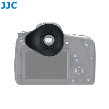 JJC Akių Forma Okuliaro Minkštas Eyecup Canon EOS 5D Mark II/5D/6D, Mark II/60D/50D/40D/77D/800D/1300D Pakeičia Eyecup Eb/Ef