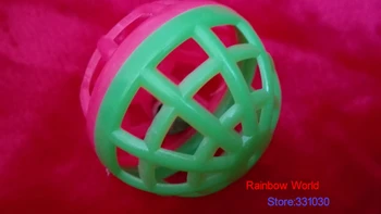 4.5 cm plastikinis apvalus žaislai bell kokteilis žiedas įdaryti žaislas Gyvūnų Lėlių Priėmimo Rankų darbo 