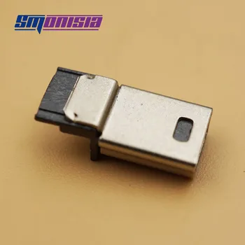 Smonisia 20pcs Mini USB 5 P Male Plug 