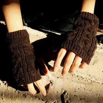 KARŠTO REKOMENDUOJAME patalpų išlaikyti šiltas rankos Plonos skyriuje Vyrų pusę vilnonių pirštinių poros laisvalaikio mados megzti rankovės rankos rinkinys