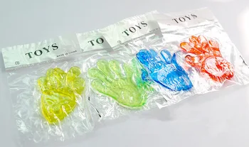 Naujovė produktų žaislas gleives Klampus Laipiojimo vienas gabalas Veiksmų Skaičius, juokingi dalykėliai PVC vaikams Anyoutdoor