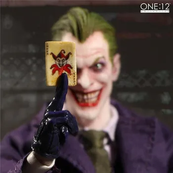 NAUJI karšto 15cm Joker Audinio drabužius Betmenas veiksmų skaičius, žaislų surinkėjas Kalėdų dovana lėlė su dėžute